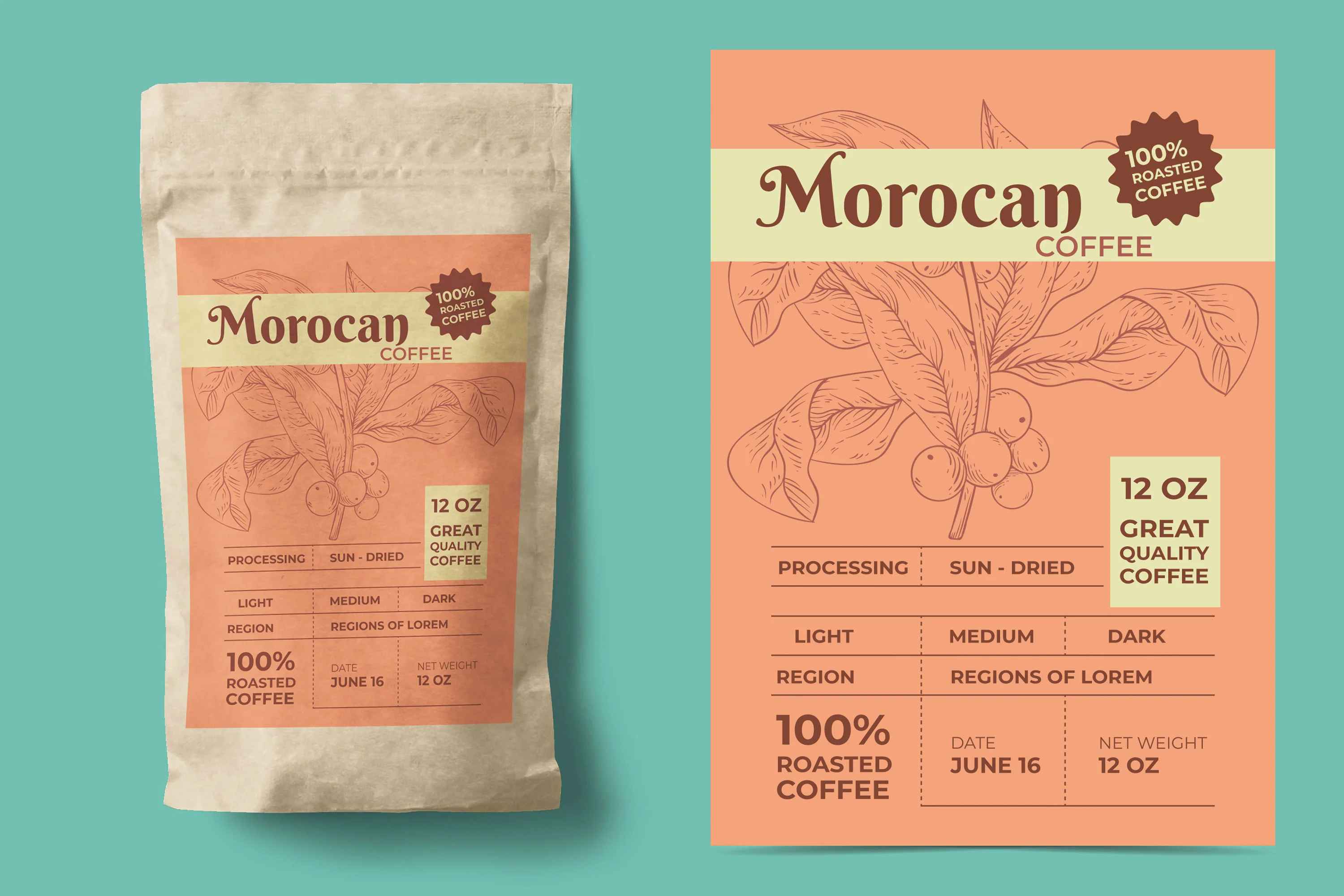 Morocan Coffee Bag