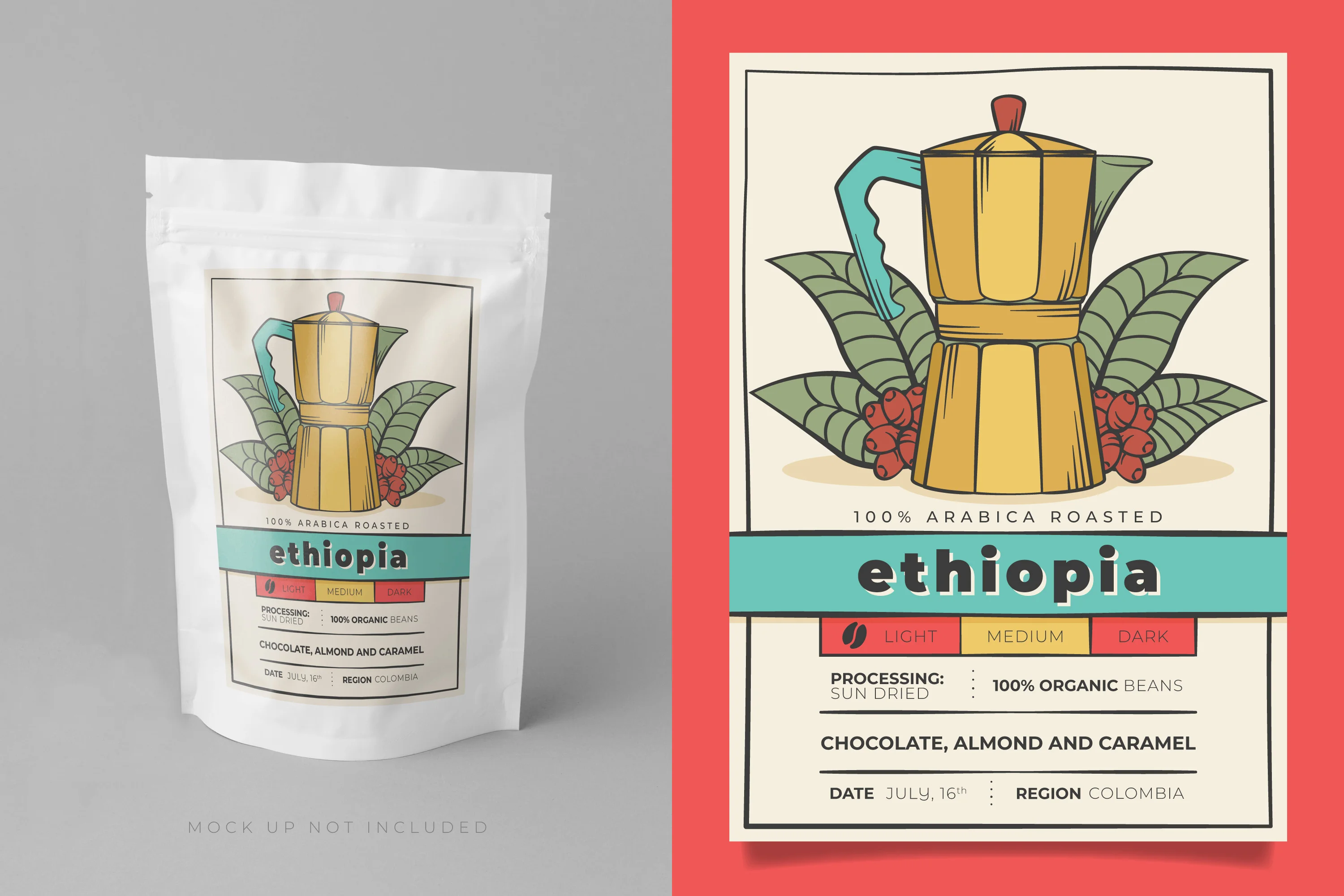 Ethiopian Coffee Bag