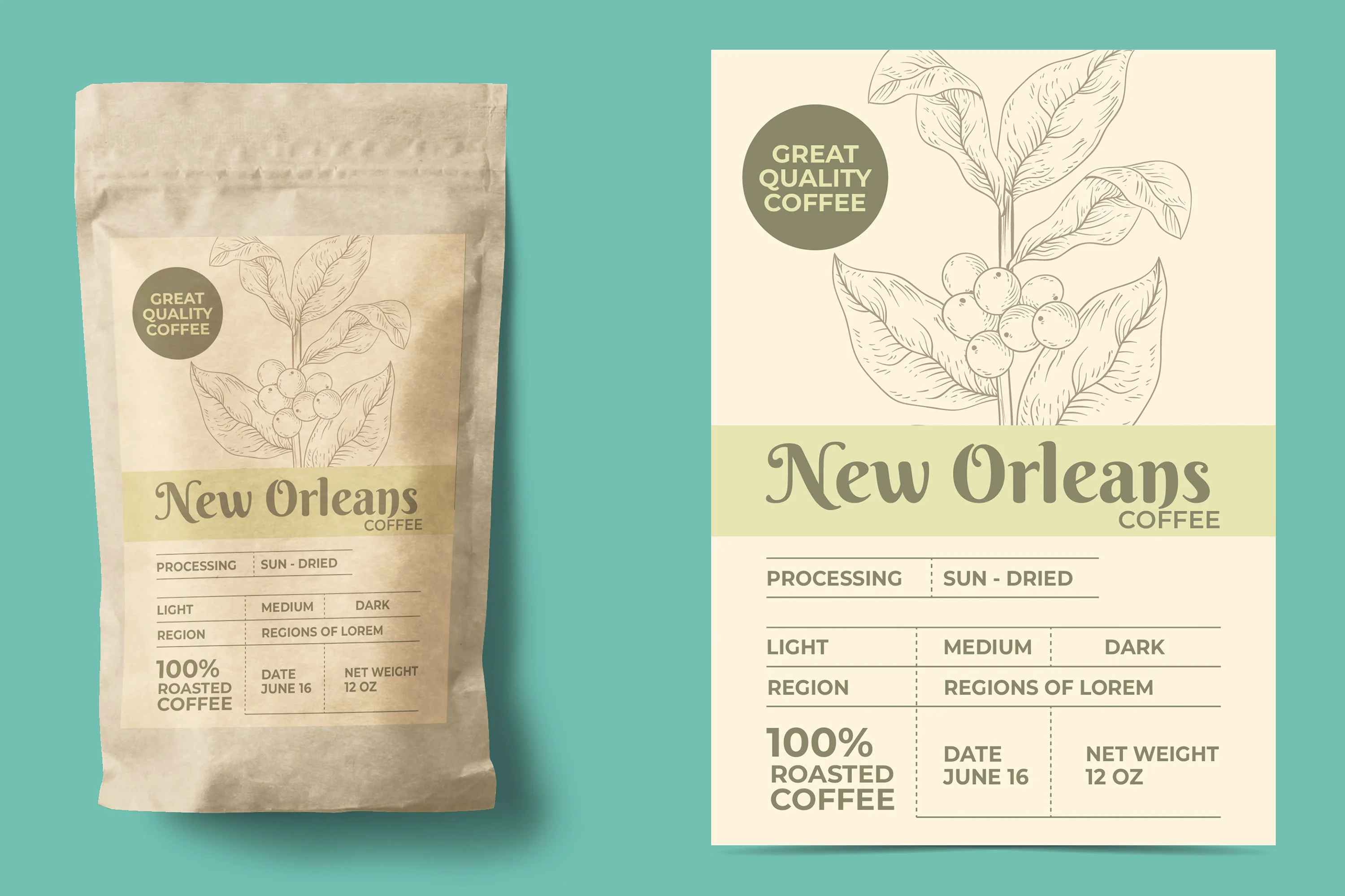 New Orleans Coffee Bag